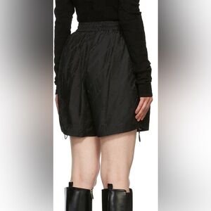 Black All Over Jacquard Shorts We11Done Women’s Medium Track Short Edgy Street